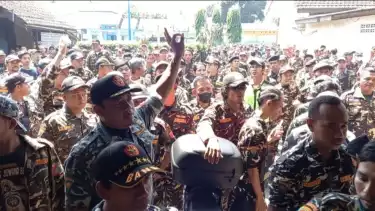 Ilustrasi ormas Banser