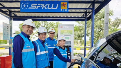 PLN Lampung Siapkan 55 SPKLU di 34 Jalur Mudik