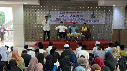 Ramadhan Berkah, Momen Kebersamaan LippoLand TMD dengan Anak Yatim   
