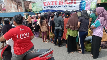 Kelangkaan Gas Elpiji 3 Kg di OKU Selatan Jelang Idul Fitri, Warga Rela Bayar Mahal Asal Ada Barang