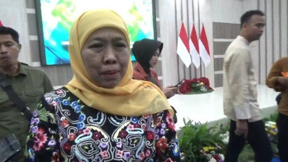 Gubernur Jatim Khofifah Ajak Pelajar Jombang Tanam Pohon untuk Kelestarian Lingkungan