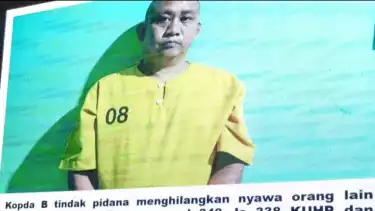 Pelaku penembakan polisi di Way Kanan saat penggerebekan judi sabung ayam Kopda B