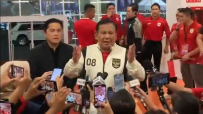 Alhamdulillah untuk Kemenangan Timnas Indonesia, Presiden Prabowo Singgung Kualitas Pemain Skuad Garuda: Mereka Mainnya ...