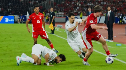 Caci Maki Suporter Bahrain usai Timnya Digulung Indonesia 0-1 di SUGBK, Netizen: Semoga Kalian Merasakan...