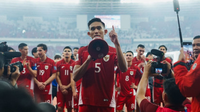 Kata-kata Berkelas Rizky Ridho ke Suporter Timnas Indonesia Usai Kalahkan Bahrain: Selamat Menikmati...