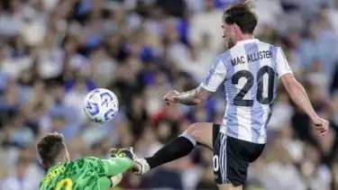 Gelandang Argentina, Alexis Mac Allister