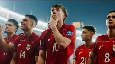 para pemain Timnas Indonesia di pertandingan lawan Bahrain