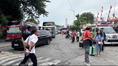 Penumpang Terminal Kalideres Mulai Menurun pada H-2 Lebaran 2025
