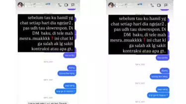 Kolase postingan Lisa Mariana wanita yang diduga menjadi selingkuhan Ridwan Kamil