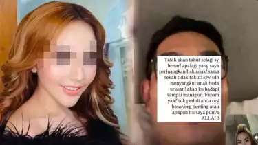 Kolase Lisa Mariana dan pria diduga Ridwan Kamil tengah vedeo call