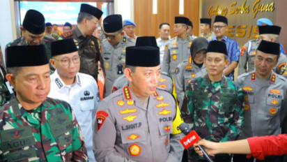 Rumah Briptu Ghalib Dikunjungi Kapolri dan Panglima TNI di Lampung