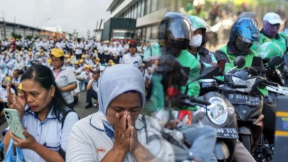 Sudah H-5 Lebaran, THR Sritex dan BHR Ojol Ternyata Cuma Janji Manis! Buruh Kecewa: Ini Pelanggaran Serius