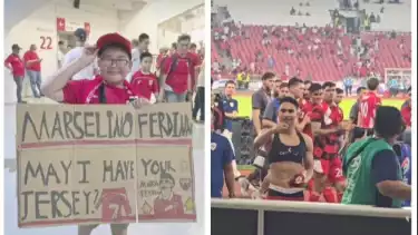 Kenneth, Bocah yang Gagal Mendapat Jersei Marselino Ferdinan