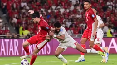 Timnas Indonesia vs Bahrain.