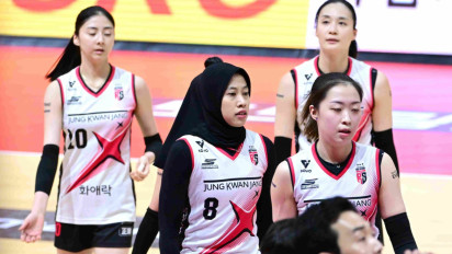 Hasil Play off Liga Voli Korea 2024/2025: Tanpa Sang Kapten, Red Sparks Hancur Lebur di Kandang Sendiri