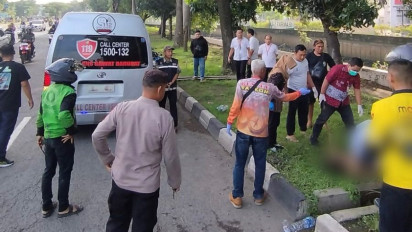 Mengerikan, Seorang Wanita Nekat Bakar Diri di Depan Stikes Semarang