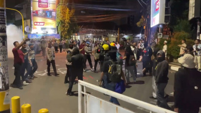 39 Pengunjuk Rasa Tolak Undang-Undang TNI di Lamongan Diamankan Polisi