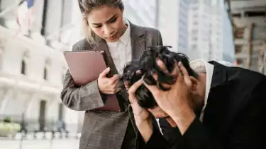 Ilustrasi stres kerja