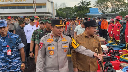 Persiapan Musim Kemarau, Kapolda Riau: Kami Siagakan 1.300 Personel Gabungan