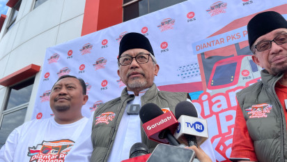 Mudik Gratis PKS, 1.500 Masyarakat Juga Diberangkatkan Pakai Kereta