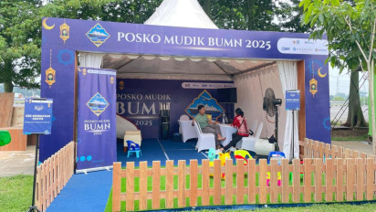 BRI Bangun Posko Mudik BUMN di Bandara dan Rest Area Jalan Tol, Dukung Kelancaran Arus Mudik Lebaran 2025