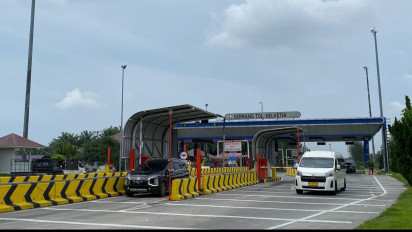 H-3 Lebaran 2025, Volume Lalu Lintas Tol Medan Binjai Naik 10 Persen