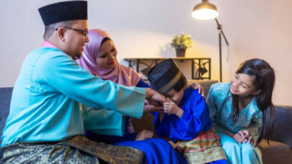 Memang Benar Ucapan Selamat Idul Fitri 'Minal Aidin Wal Faizin' Mengandung Arti Mohon Maaf Lahir Batin?
