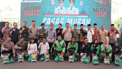 Jelang Lebaran 2025, Gubernur Kalteng Gratiskan Sembako Pasar Murah di 1430 Desa