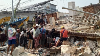 Korban Gempa Bumi Mengerikan di Myanmar Bertambah, 1.644 Orang Tewas dan 3.408 Orang Luka-luka