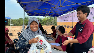 Pasar Murah dan Penyuluhan Kesehatan di Rempang, PT MEG dan AGP Dapat Apresiasi Warga