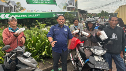 Bantu Pemudik, Pajero Humanity Solidarity Bagikan 1.000 Paket Nasi Bungkus untuk Berbuka Selama Ramadhan