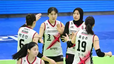 Megawati Hangestri sukses membawa Red Sparks melaju ke partai final V-League 2024/2025.