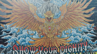 Media Jepang sampai Terkagum-kagum dengan Tifo Suporter Timnas Indonesia di Laga Kontra Bahrain, Disebut Bikin Kehebohan Besar