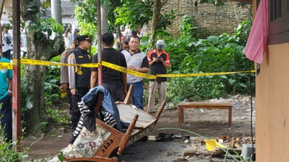 Geger Rumah Hancur Lebur Akibat Ledakan di Jember, Satu Korban Alami Luka Bakar Serius