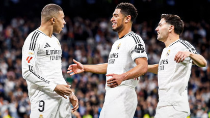 Comeback 3-2 atas Leganes, Real Madrid Samakan Poin dengan Barcelona di Puncak Klasemen Sementara