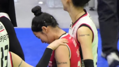 Tangis Choi Hyo-seo Pecah usai Red Sparks Berhasil Menang atas Hyundai Hillstate dengan Perannya Digantikan, Ternyata Ko Hee-jin Bilang ...