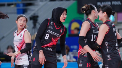 Jawaban Megawati Hangestri saat Ditanya Mengapai Pakai Hijab saat Bertanding, Orang Korea Terkejut karena Pevoli Muslim Itu...