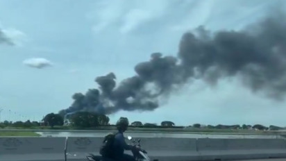 Heboh Ada Kepulan Asap di Dekat Bandara Soekarno-Hatta, Angkasa Pura Beberkan Faktanya