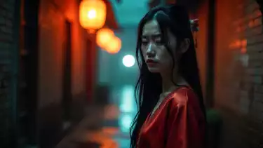 Ilustrasi Wanita Sedih