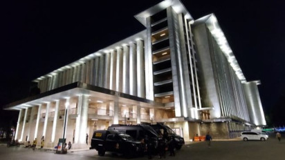 Jelang Shalat Id di Masjid Istiqlal, Ini Titik Titik Parkir yang Disediakan untuk Jamaah