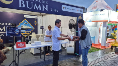 Dukungan BNI di Musim Ramadan-Lebaran, Bagikan Ratusan Takjil dan Layanan Kesehatan di Posko Mudik Malang