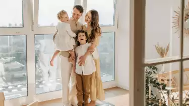 Ilustrasi keluarga bahagia