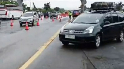Tol Cipali Arah Cirebon Padat, Petugas Perpanjang Contraflow