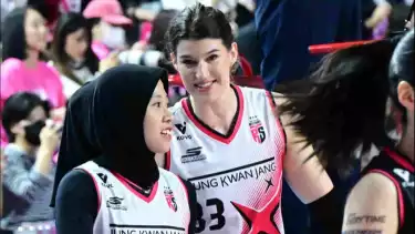 Megawati Hangestri dan Vanja Bukilic