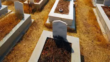 Ilustrasi kuburan atau makam