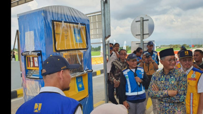Menteri PUPR Tinjau Fungsional Tol Probowangi, Pastikan Arus Balik Lancar
