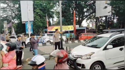 H+4 Lebaran, Arus Lalu Lintas di Nganjuk Ramai Lancar, Didominasi Warga yang Anjangsana