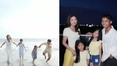 Betrand Peto dan Sarwendah liburan di Bali