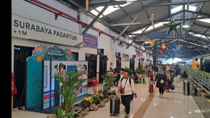 Libur Lebaran Terakhir, Sebanyak 51.472 Penumpang Gunakan KA di Daop 8 Surabaya