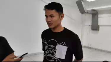 Penggawa Persib Bandung, Dimas Drajad akui cederanya sudah mulai membaik